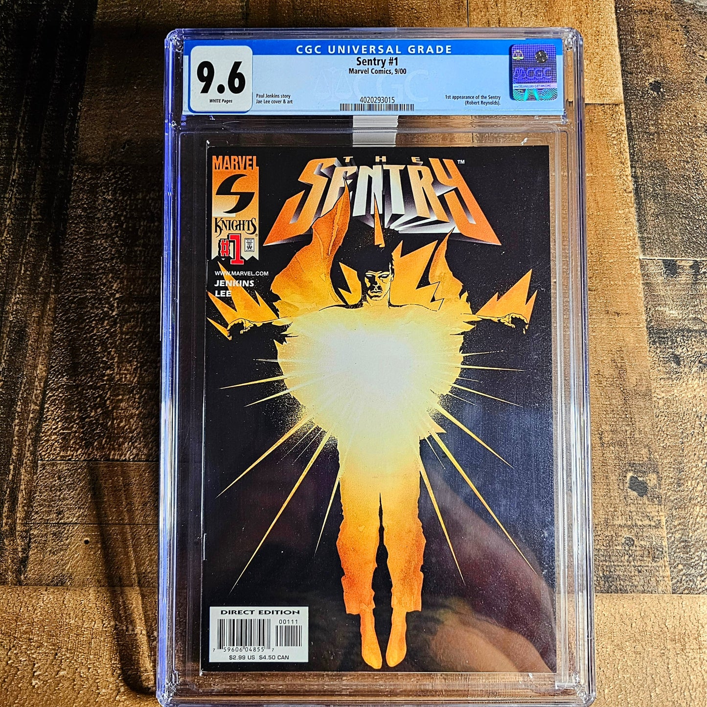 Sentry #1 CGC 9.6 and Sentry #1 of 8