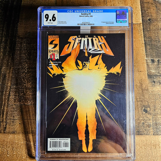 Sentry #1 CGC 9.6 and Sentry #1 of 8