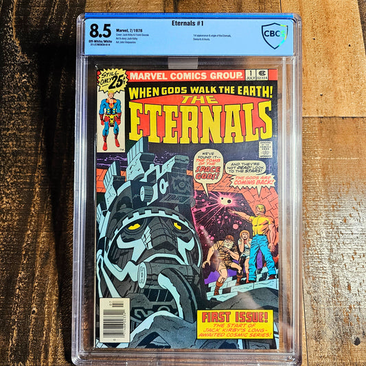 The Eternals #1 CBCS 8.5 1976