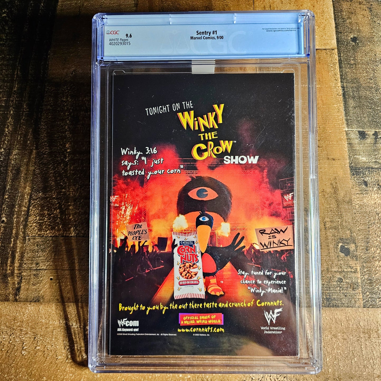Sentry #1 CGC 9.6 and Sentry #1 of 8