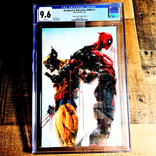Deadpool & Wolverine: WWIII #1 2024 Trinity Comics "Virgin" Edition CGC 9.6